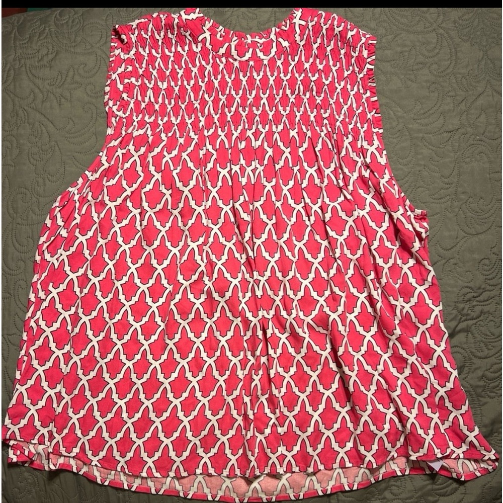 Crown & Ivy sleeveless shirt 3X